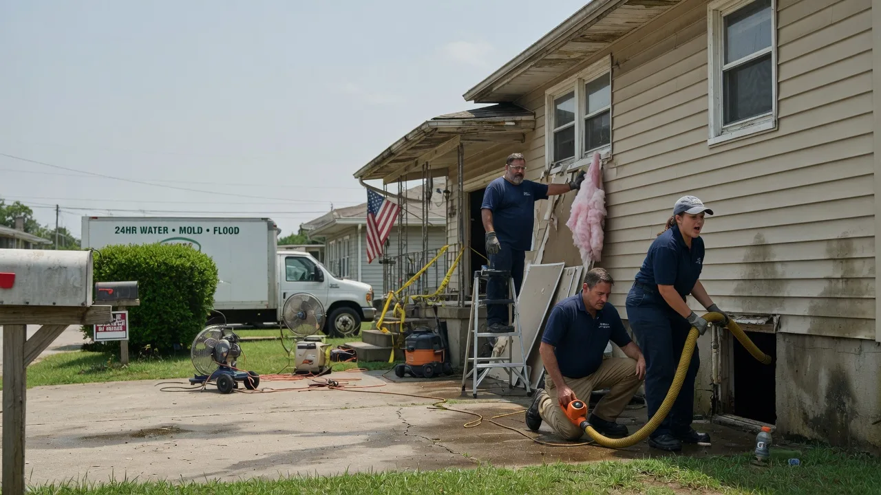 Water Damage Repair in Lake Providence, LA near me
